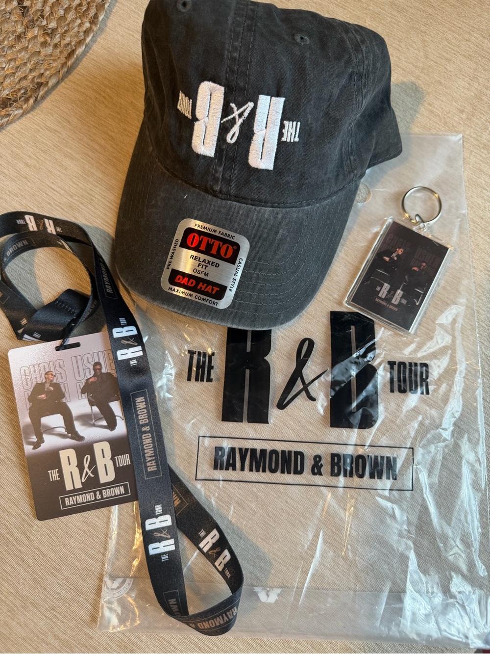 R&B tour exclusive vip merch package